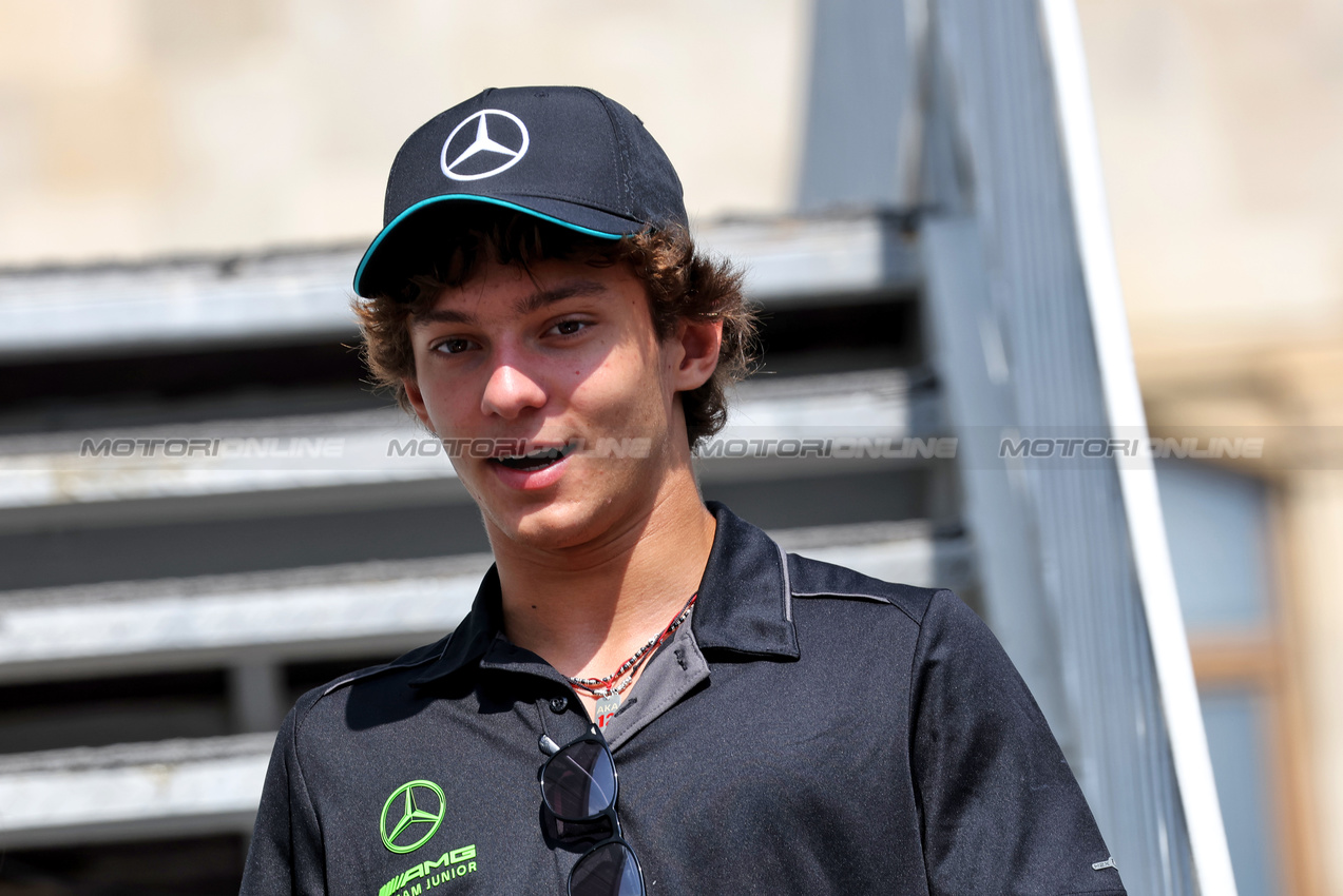 GP AZERBAIJAN, Andrea Kimi Antonelli (ITA) Mercedes AMG F1 Junior Driver.

12.09.2024. Formula 1 World Championship, Rd 17, Azerbaijan Grand Prix, Baku Street Circuit, Azerbaijan, Preparation Day.

- www.xpbimages.com, EMail: requests@xpbimages.com © Copyright: Bearne / XPB Images