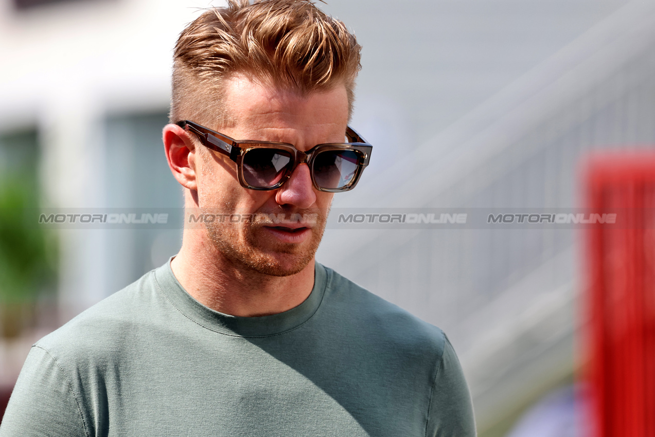 GP AZERBAIJAN, Nico Hulkenberg (GER) Haas F1 Team.

12.09.2024. Formula 1 World Championship, Rd 17, Azerbaijan Grand Prix, Baku Street Circuit, Azerbaijan, Preparation Day.

- www.xpbimages.com, EMail: requests@xpbimages.com © Copyright: Bearne / XPB Images