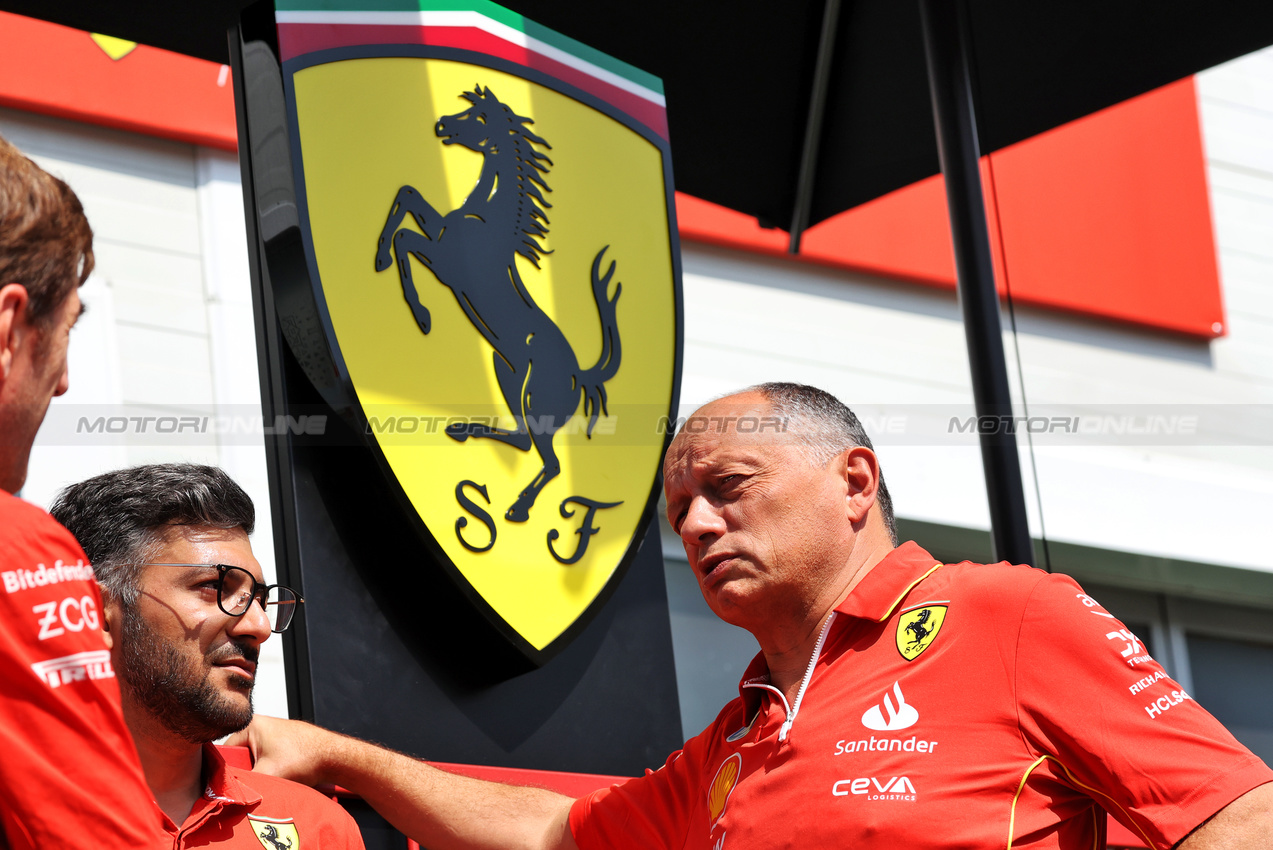 GP AZERBAIJAN, Frederic Vasseur (FRA) Ferrari Team Principal.

12.09.2024. Formula 1 World Championship, Rd 17, Azerbaijan Grand Prix, Baku Street Circuit, Azerbaijan, Preparation Day.

- www.xpbimages.com, EMail: requests@xpbimages.com © Copyright: Bearne / XPB Images