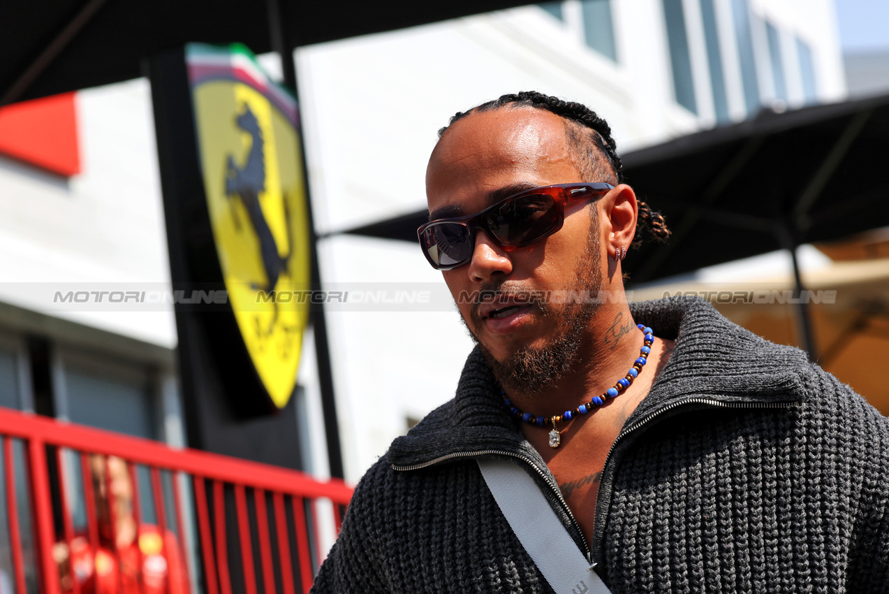 GP AZERBAIJAN, Lewis Hamilton (GBR) Mercedes AMG F1.

12.09.2024. Formula 1 World Championship, Rd 17, Azerbaijan Grand Prix, Baku Street Circuit, Azerbaijan, Preparation Day.

- www.xpbimages.com, EMail: requests@xpbimages.com © Copyright: Bearne / XPB Images