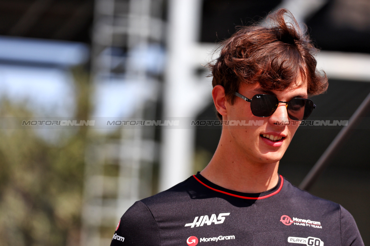 GP AZERBAIJAN, Oliver Bearman (GBR) Haas F1 Team.

12.09.2024. Formula 1 World Championship, Rd 17, Azerbaijan Grand Prix, Baku Street Circuit, Azerbaijan, Preparation Day.

 - www.xpbimages.com, EMail: requests@xpbimages.com © Copyright: Coates / XPB Images