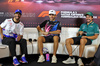 GP AZERBAIJAN, (L to R): Daniel Ricciardo (AUS) RB; Pierre Gasly (FRA) Alpine F1 Team; e Fernando Alonso (ESP) Aston Martin F1 Team, in the FIA Press Conference.

12.09.2024. Formula 1 World Championship, Rd 17, Azerbaijan Grand Prix, Baku Street Circuit, Azerbaijan, Preparation Day.

- www.xpbimages.com, EMail: requests@xpbimages.com © Copyright: Bearne / XPB Images