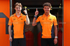 GP AZERBAIJAN, (L to R): Oscar Piastri (AUS) McLaren with team mate Lando Norris (GBR) McLaren.

12.09.2024. Formula 1 World Championship, Rd 17, Azerbaijan Grand Prix, Baku Street Circuit, Azerbaijan, Preparation Day.

 - www.xpbimages.com, EMail: requests@xpbimages.com © Copyright: Coates / XPB Images