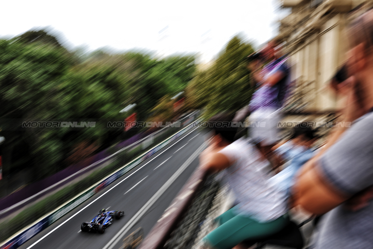 GP AZERBAIJAN, Alexander Albon (THA) Williams Racing FW46.

14.09.2024. Formula 1 World Championship, Rd 17, Azerbaijan Grand Prix, Baku Street Circuit, Azerbaijan, Qualifiche Day.

- www.xpbimages.com, EMail: requests@xpbimages.com © Copyright: Bearne / XPB Images