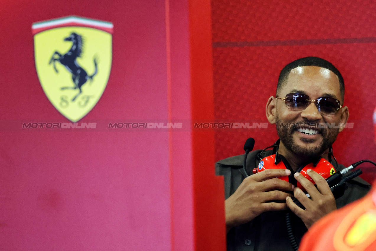 GP AZERBAIJAN, Will Smith (USA) Actor with Ferrari.

14.09.2024. Formula 1 World Championship, Rd 17, Azerbaijan Grand Prix, Baku Street Circuit, Azerbaijan, Qualifiche Day.

- www.xpbimages.com, EMail: requests@xpbimages.com © Copyright: Batchelor / XPB Images