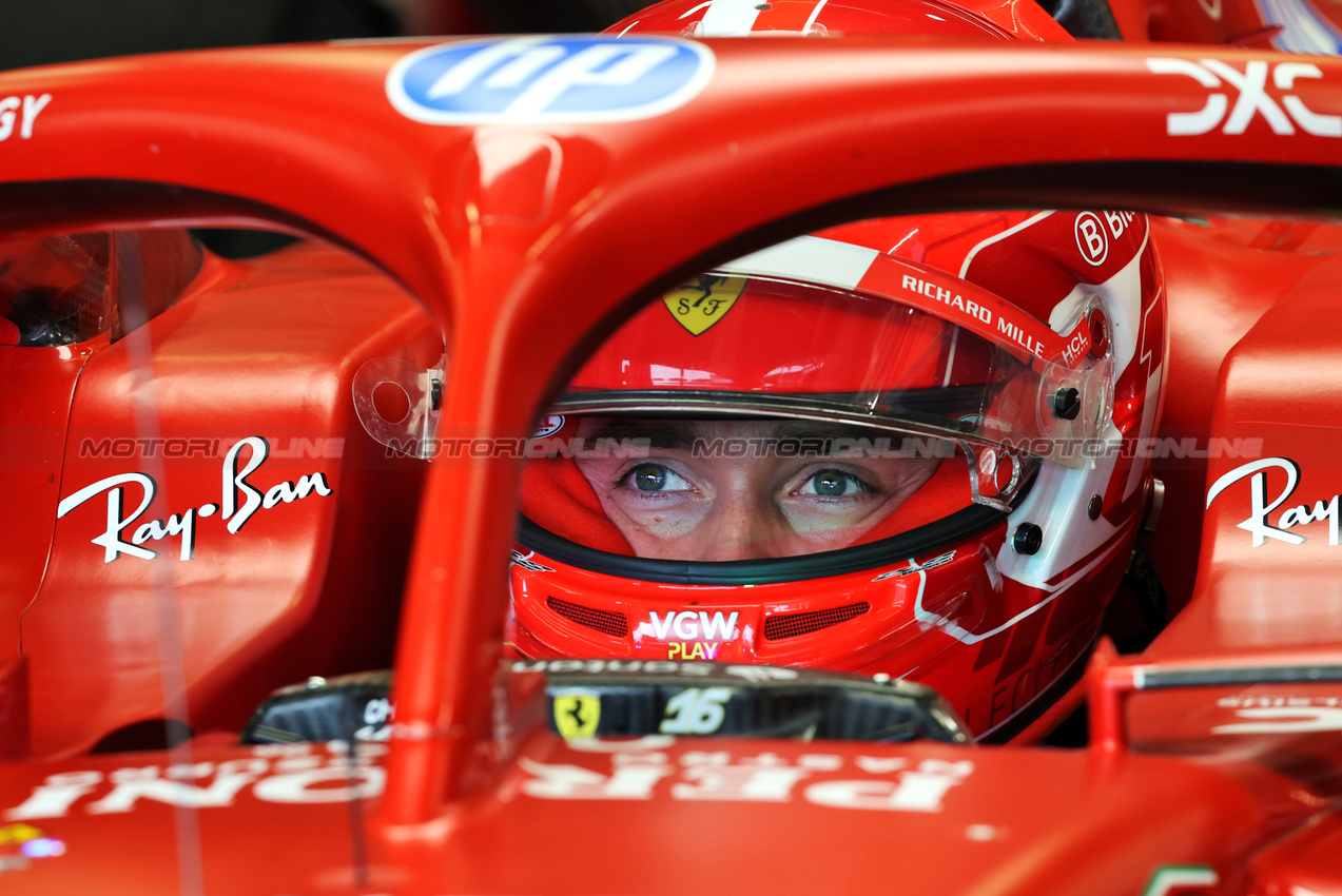 GP AZERBAIJAN, Charles Leclerc (MON) Ferrari SF-24.

14.09.2024. Formula 1 World Championship, Rd 17, Azerbaijan Grand Prix, Baku Street Circuit, Azerbaijan, Qualifiche Day.

- www.xpbimages.com, EMail: requests@xpbimages.com © Copyright: Batchelor / XPB Images