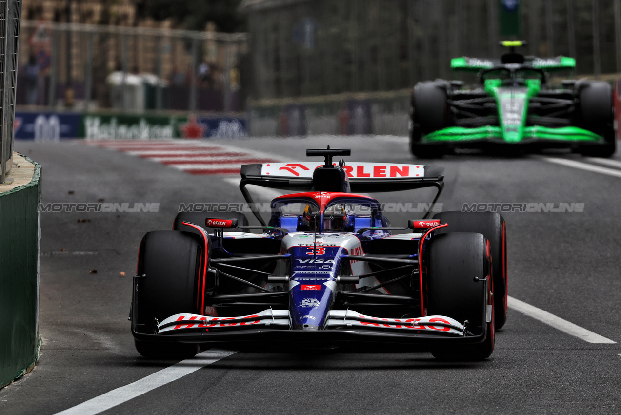 GP AZERBAIJAN, Daniel Ricciardo (AUS) RB VCARB 01.

14.09.2024. Formula 1 World Championship, Rd 17, Azerbaijan Grand Prix, Baku Street Circuit, Azerbaijan, Qualifiche Day.

 - www.xpbimages.com, EMail: requests@xpbimages.com © Copyright: Coates / XPB Images