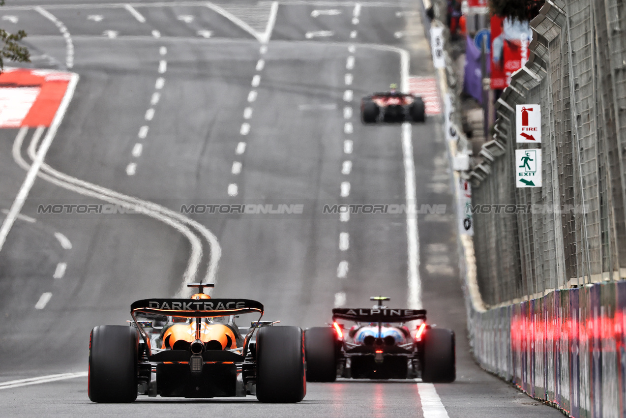 GP AZERBAIJAN, Oscar Piastri (AUS) McLaren MCL38.

14.09.2024. Formula 1 World Championship, Rd 17, Azerbaijan Grand Prix, Baku Street Circuit, Azerbaijan, Qualifiche Day.

 - www.xpbimages.com, EMail: requests@xpbimages.com © Copyright: Coates / XPB Images