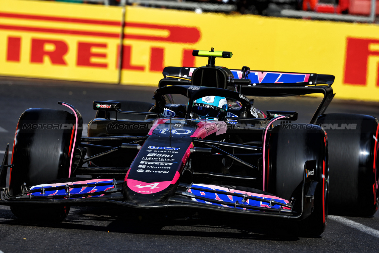 GP AZERBAIJAN, Pierre Gasly (FRA) Alpine F1 Team A524.

14.09.2024. Formula 1 World Championship, Rd 17, Azerbaijan Grand Prix, Baku Street Circuit, Azerbaijan, Qualifiche Day.

 - www.xpbimages.com, EMail: requests@xpbimages.com © Copyright: Coates / XPB Images