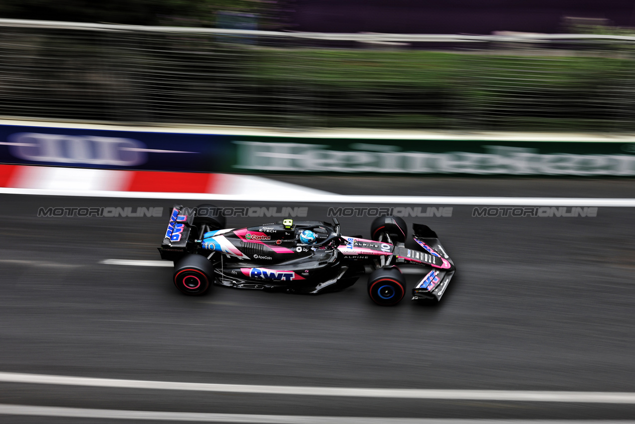 GP AZERBAIJAN, Pierre Gasly (FRA) Alpine F1 Team A524.

14.09.2024. Formula 1 World Championship, Rd 17, Azerbaijan Grand Prix, Baku Street Circuit, Azerbaijan, Qualifiche Day.

- www.xpbimages.com, EMail: requests@xpbimages.com © Copyright: Bearne / XPB Images