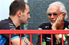 GP AZERBAIJAN, (L to R): Oliver Oakes (GBR) Alpine F1 Team Team Principal with Flavio Briatore (ITA) Alpine F1 Team Executive Advisor.

14.09.2024. Formula 1 World Championship, Rd 17, Azerbaijan Grand Prix, Baku Street Circuit, Azerbaijan, Qualifiche Day.

 - www.xpbimages.com, EMail: requests@xpbimages.com © Copyright: Coates / XPB Images