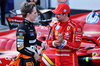 GP AZERBAIJAN, (L to R): Second placed Oscar Piastri (AUS) McLaren in qualifying parc ferme with pole sitter Charles Leclerc (MON) Ferrari.

14.09.2024. Formula 1 World Championship, Rd 17, Azerbaijan Grand Prix, Baku Street Circuit, Azerbaijan, Qualifiche Day.

- www.xpbimages.com, EMail: requests@xpbimages.com © Copyright: Batchelor / XPB Images