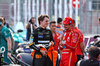 GP AZERBAIJAN, (L to R): Second placed Oscar Piastri (AUS) McLaren in qualifying parc ferme with pole sitter Charles Leclerc (MON) Ferrari.

14.09.2024. Formula 1 World Championship, Rd 17, Azerbaijan Grand Prix, Baku Street Circuit, Azerbaijan, Qualifiche Day.

- www.xpbimages.com, EMail: requests@xpbimages.com © Copyright: Charniaux / XPB Images