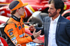 GP AZERBAIJAN, (L to R): Oscar Piastri (AUS) McLaren in qualifying parc ferme with Mohammed Bin Sulayem (UAE) FIA President.

14.09.2024. Formula 1 World Championship, Rd 17, Azerbaijan Grand Prix, Baku Street Circuit, Azerbaijan, Qualifiche Day.

 - www.xpbimages.com, EMail: requests@xpbimages.com © Copyright: Coates / XPB Images