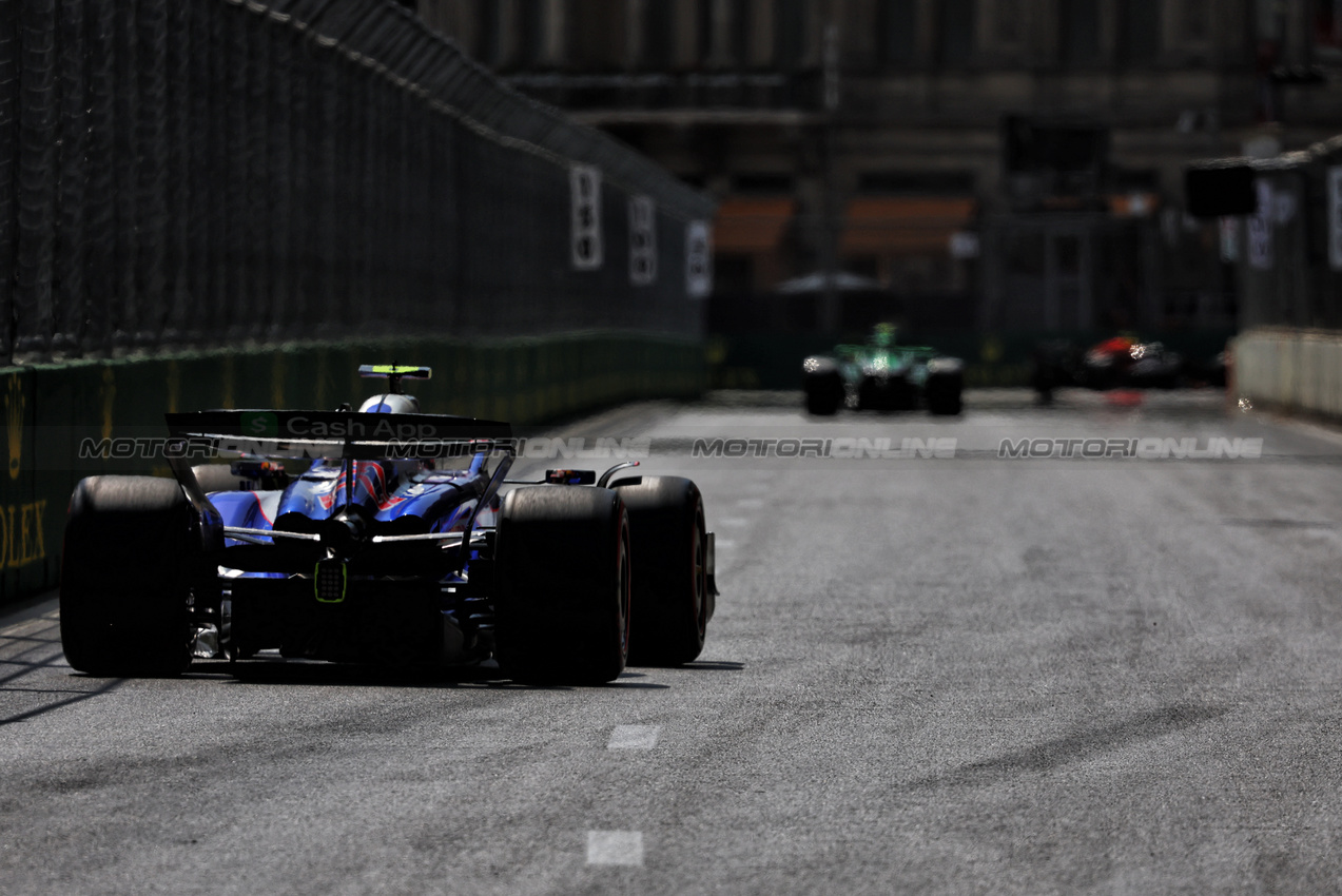 GP AZERBAIJAN, Yuki Tsunoda (JPN) RB VCARB 01.

13.09.2024. Formula 1 World Championship, Rd 17, Azerbaijan Grand Prix, Baku Street Circuit, Azerbaijan, Practice Day.

- www.xpbimages.com, EMail: requests@xpbimages.com © Copyright: Charniaux / XPB Images