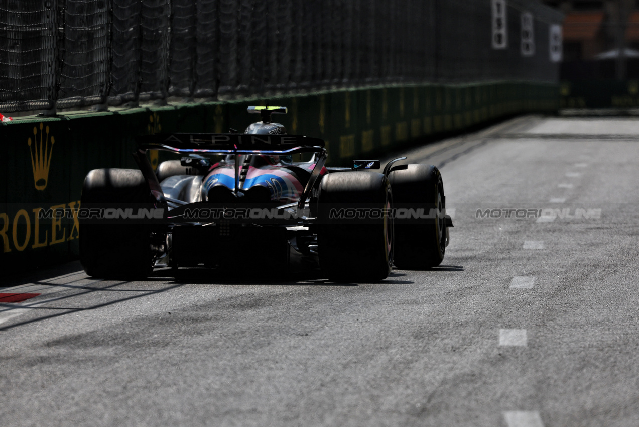 GP AZERBAIJAN, Pierre Gasly (FRA) Alpine F1 Team A524.

13.09.2024. Formula 1 World Championship, Rd 17, Azerbaijan Grand Prix, Baku Street Circuit, Azerbaijan, Practice Day.

- www.xpbimages.com, EMail: requests@xpbimages.com © Copyright: Charniaux / XPB Images