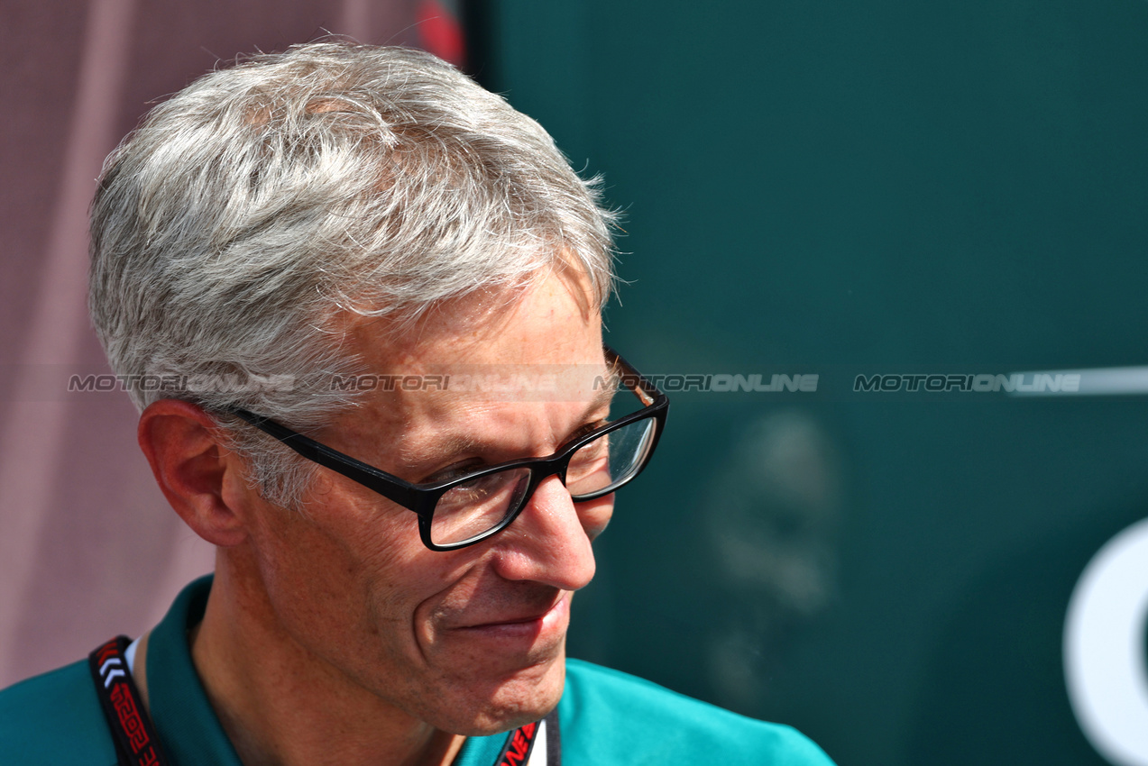 GP AZERBAIJAN, Mike Krack (LUX) Aston Martin F1 Team, Team Principal.

13.09.2024. Formula 1 World Championship, Rd 17, Azerbaijan Grand Prix, Baku Street Circuit, Azerbaijan, Practice Day.

 - www.xpbimages.com, EMail: requests@xpbimages.com © Copyright: Coates / XPB Images