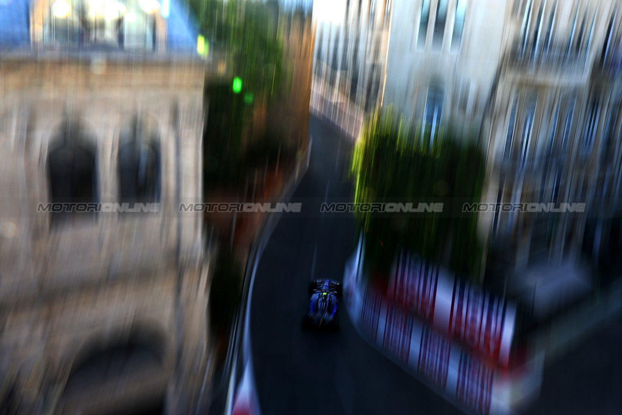 GP AZERBAIJAN, Franco Colapinto (ARG) Williams Racing FW46.

13.09.2024. Formula 1 World Championship, Rd 17, Azerbaijan Grand Prix, Baku Street Circuit, Azerbaijan, Practice Day.

- www.xpbimages.com, EMail: requests@xpbimages.com © Copyright: Charniaux / XPB Images