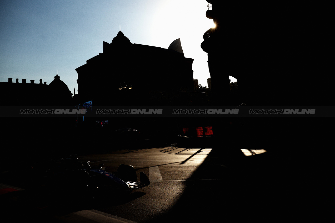 GP AZERBAIJAN, Alexander Albon (THA) Williams Racing FW46.

13.09.2024. Formula 1 World Championship, Rd 17, Azerbaijan Grand Prix, Baku Street Circuit, Azerbaijan, Practice Day.

 - www.xpbimages.com, EMail: requests@xpbimages.com © Copyright: Coates / XPB Images