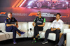 GP AZERBAIJAN, (L to R): Christian Horner (GBR) Red Bull Racing Team Principal; Alessandro Alunni Bravi (ITA) Sauber Managing Director e Team Representative; e Ayao Komatsu (JPN) Haas F1 Team Principal, in the FIA Press Conference.

13.09.2024. Formula 1 World Championship, Rd 17, Azerbaijan Grand Prix, Baku Street Circuit, Azerbaijan, Practice Day.

- www.xpbimages.com, EMail: requests@xpbimages.com © Copyright: Batchelor / XPB Images