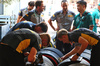 GP AZERBAIJAN, Pirelli tyre technicians.

13.09.2024. Formula 1 World Championship, Rd 17, Azerbaijan Grand Prix, Baku Street Circuit, Azerbaijan, Practice Day.

 - www.xpbimages.com, EMail: requests@xpbimages.com © Copyright: Coates / XPB Images