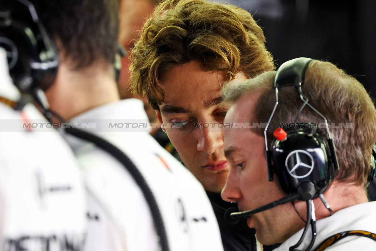 GP BAHRAIN, George Russell (GBR) Mercedes AMG F1.

29.02.2024. Formula 1 World Championship, Rd 1, Bahrain Grand Prix, Sakhir, Bahrain, Practice Day

- www.xpbimages.com, EMail: requests@xpbimages.com © Copyright: Batchelor / XPB Images