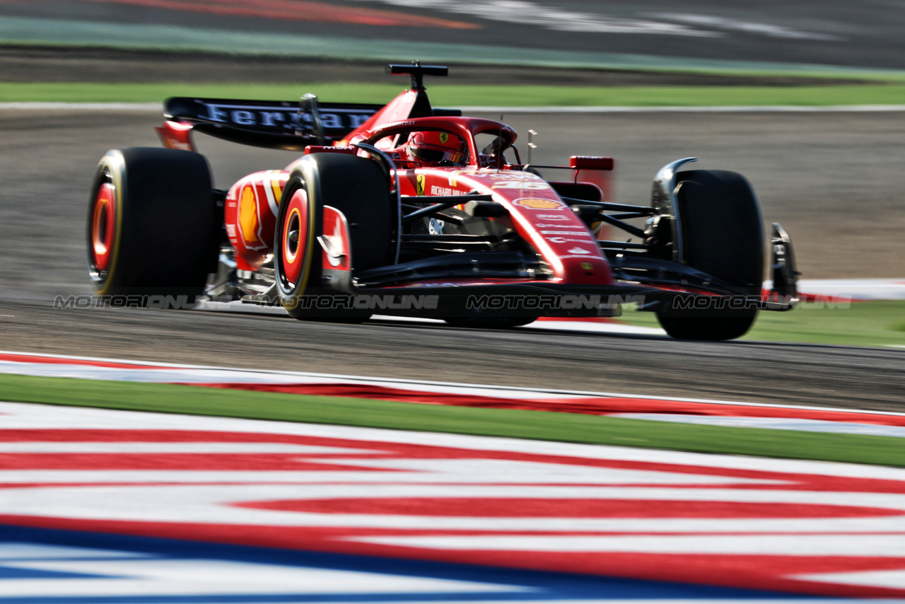 GP BAHRAIN, Charles Leclerc (MON) Ferrari SF-24.

29.02.2024. Formula 1 World Championship, Rd 1, Bahrain Grand Prix, Sakhir, Bahrain, Practice Day

 - www.xpbimages.com, EMail: requests@xpbimages.com © Copyright: Coates / XPB Images
