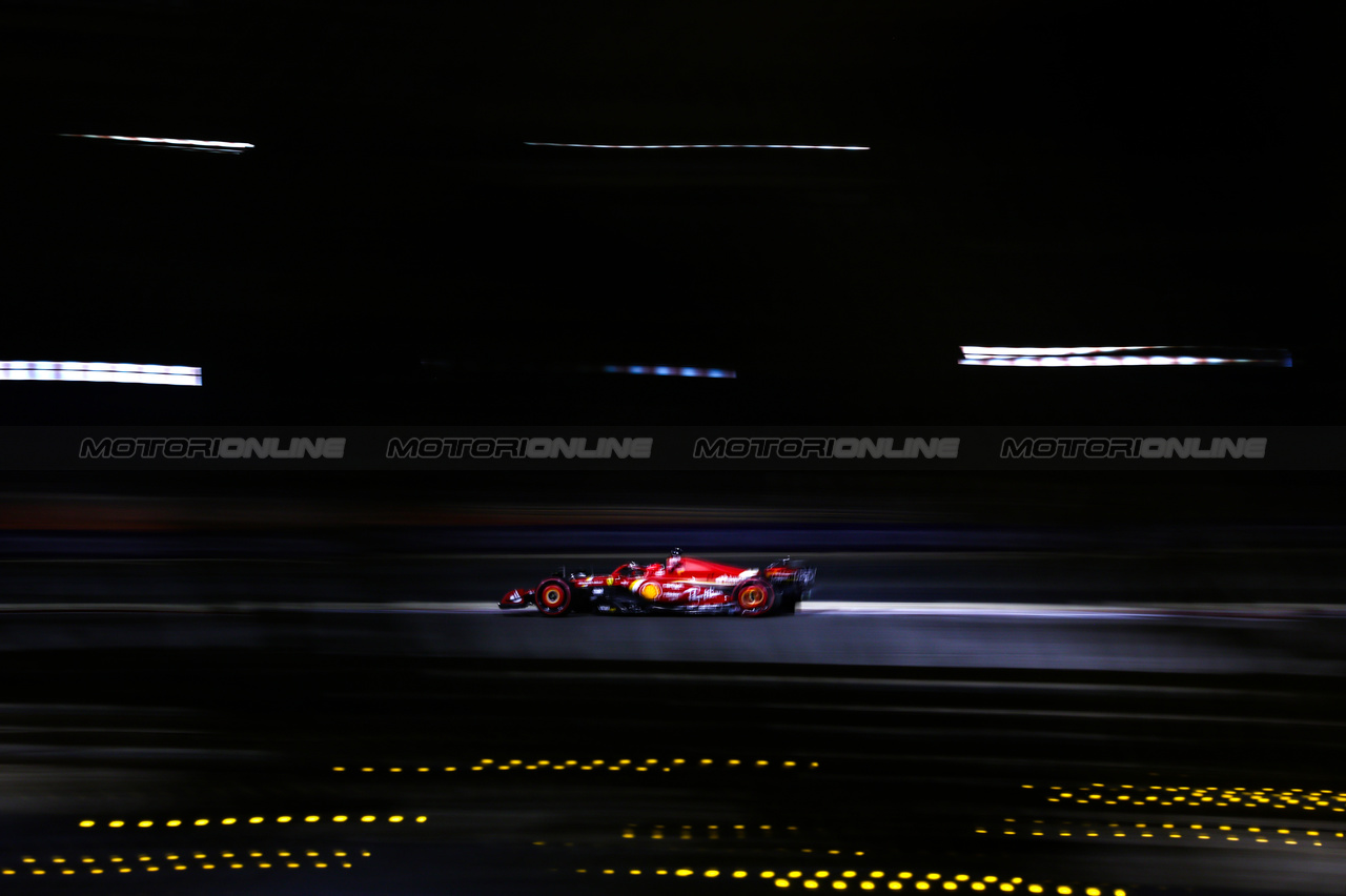 GP BAHRAIN, Charles Leclerc (FRA), Ferrari 
29.02.2024. Formula 1 World Championship, Rd 1, Bahrain Grand Prix, Sakhir, Bahrain, Practice Day
- www.xpbimages.com, EMail: requests@xpbimages.com © Copyright: Charniaux / XPB Images