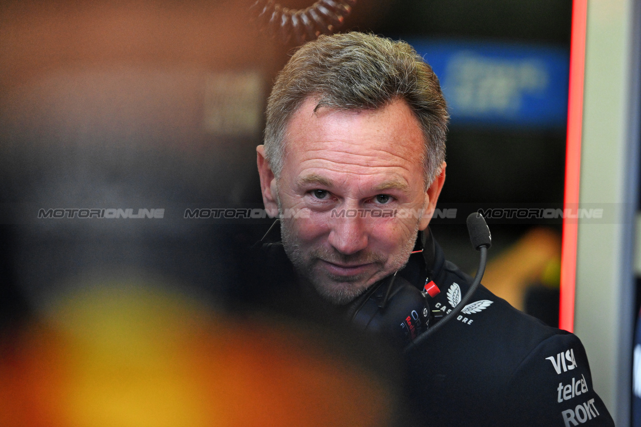 GP BAHRAIN, Christian Horner (GBR) Red Bull Racing Team Principal.

29.02.2024. Formula 1 World Championship, Rd 1, Bahrain Grand Prix, Sakhir, Bahrain, Practice Day

- www.xpbimages.com, EMail: requests@xpbimages.com © Copyright: Price / XPB Images