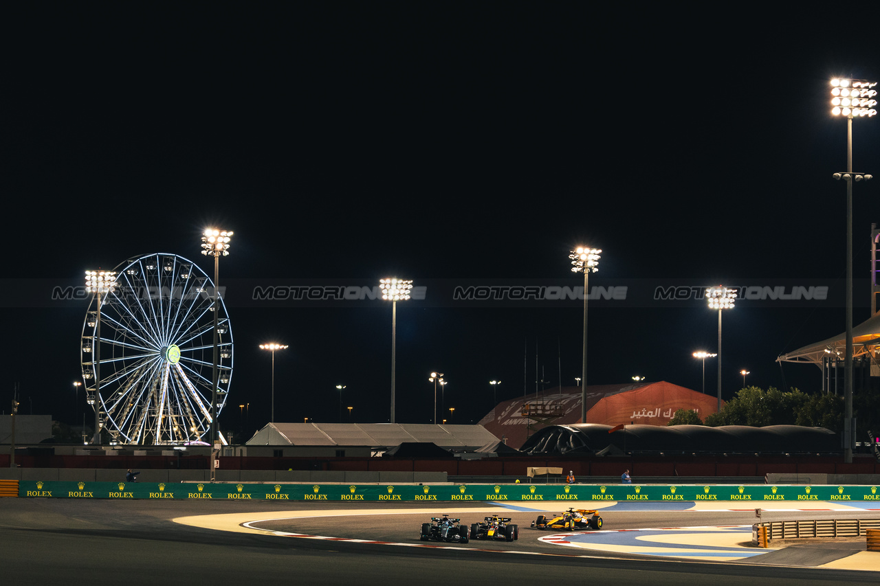 GP BAHRAIN, George Russell (GBR) Mercedes AMG F1 W15.

29.02.2024. Formula 1 World Championship, Rd 1, Bahrain Grand Prix, Sakhir, Bahrain, Practice Day

- www.xpbimages.com, EMail: requests@xpbimages.com © Copyright: Bearne / XPB Images