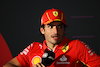 GP BAHRAIN, Carlos Sainz Jr (ESP) Ferrari in the FIA Press Conference.
28.02.2024. Formula 1 World Championship, Rd 1, Bahrain Grand Prix, Sakhir, Bahrain, Preparation Day.
- www.xpbimages.com, EMail: requests@xpbimages.com © Copyright: XPB Images