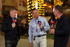 GP BAHRAIN, (L to R): Simon Lazenby (GBR) Sky Sports F1 TV Presenter with Martin Brundle (GBR) Sky Sports Commentator e Craig Slater (GBR) Sky Sports F1 Reporter.
28.02.2024. Formula 1 World Championship, Rd 1, Bahrain Grand Prix, Sakhir, Bahrain, Preparation Day.
 - www.xpbimages.com, EMail: requests@xpbimages.com © Copyright: Staley / XPB Images