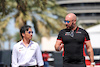 GP BAHRAIN, (L to R): Ayao Komatsu (JPN) Haas F1 Team Principal with Stuart Morrison (GBR) Haas F1 Team Head of Communications.
28.02.2024. Formula 1 World Championship, Rd 1, Bahrain Grand Prix, Sakhir, Bahrain, Preparation Day.
 - www.xpbimages.com, EMail: requests@xpbimages.com © Copyright: Staley / XPB Images