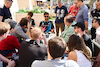 GP BAHRAIN, Pierre Gasly (FRA) Alpine F1 Team with the media.
28.02.2024. Formula 1 World Championship, Rd 1, Bahrain Grand Prix, Sakhir, Bahrain, Preparation Day.
- www.xpbimages.com, EMail: requests@xpbimages.com © Copyright: Batchelor / XPB Images