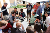 GP BAHRAIN, Pierre Gasly (FRA) Alpine F1 Team with the media.
28.02.2024. Formula 1 World Championship, Rd 1, Bahrain Grand Prix, Sakhir, Bahrain, Preparation Day.
- www.xpbimages.com, EMail: requests@xpbimages.com © Copyright: Batchelor / XPB Images