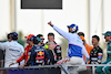 GP BAHRAIN, Daniel Ricciardo (AUS) RB on the drivers' parade.
02.03.2024. Formula 1 World Championship, Rd 1, Bahrain Grand Prix, Sakhir, Bahrain, Gara Day.
- www.xpbimages.com, EMail: requests@xpbimages.com © Copyright: Price / XPB Images