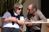 GP BAHRAIN, (L to R): Herbie Blash (GBR) FIA Permanent Senior Advisor to the FIA Gara Directors with Gerhard Berger (AUT).
02.03.2024. Formula 1 World Championship, Rd 1, Bahrain Grand Prix, Sakhir, Bahrain, Gara Day.
 - www.xpbimages.com, EMail: requests@xpbimages.com © Copyright: Staley / XPB Images