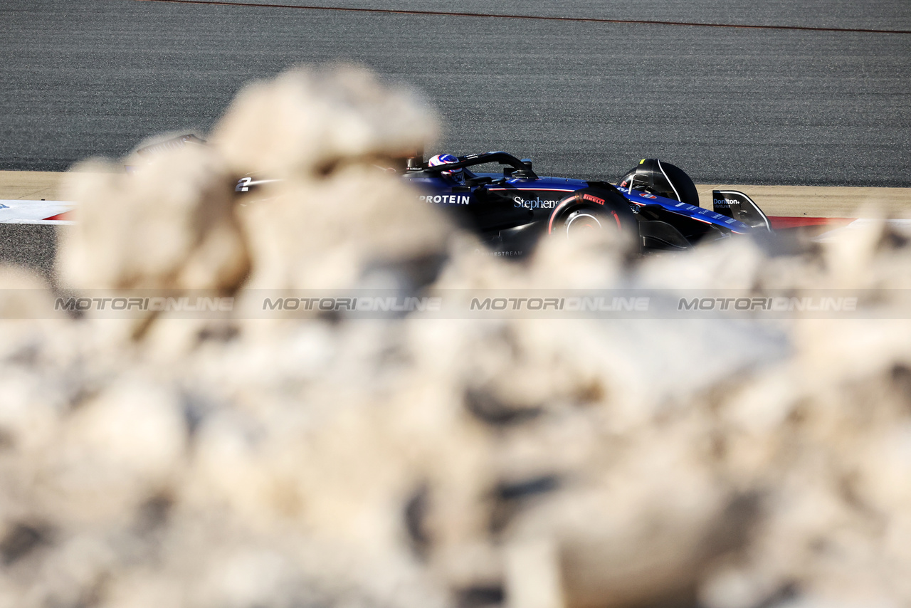 GP BAHRAIN, Logan Sargeant (USA) Williams Racing FW46.

01.03.2024. Formula 1 World Championship, Rd 1, Bahrain Grand Prix, Sakhir, Bahrain, Qualifiche Day.

- www.xpbimages.com, EMail: requests@xpbimages.com © Copyright: Bearne / XPB Images