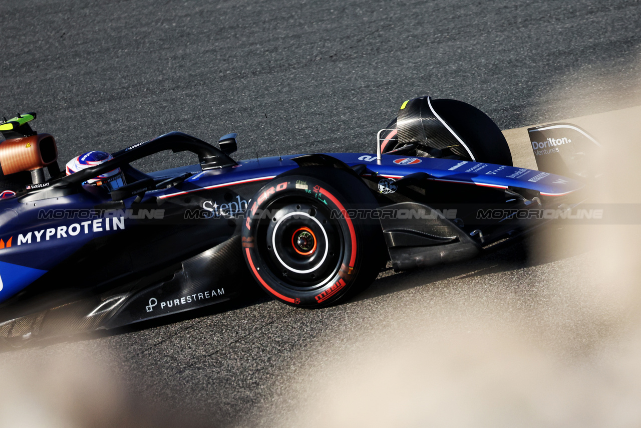 GP BAHRAIN, Logan Sargeant (USA) Williams Racing FW46.

01.03.2024. Formula 1 World Championship, Rd 1, Bahrain Grand Prix, Sakhir, Bahrain, Qualifiche Day.

- www.xpbimages.com, EMail: requests@xpbimages.com © Copyright: Bearne / XPB Images