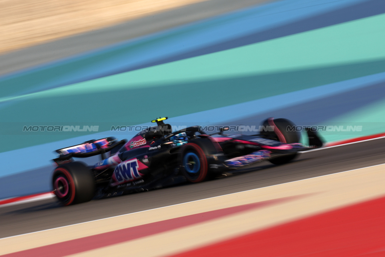 GP BAHRAIN, Pierre Gasly (FRA) Alpine F1 Team A524.

01.03.2024. Formula 1 World Championship, Rd 1, Bahrain Grand Prix, Sakhir, Bahrain, Qualifiche Day.

 - www.xpbimages.com, EMail: requests@xpbimages.com © Copyright: Staley / XPB Images