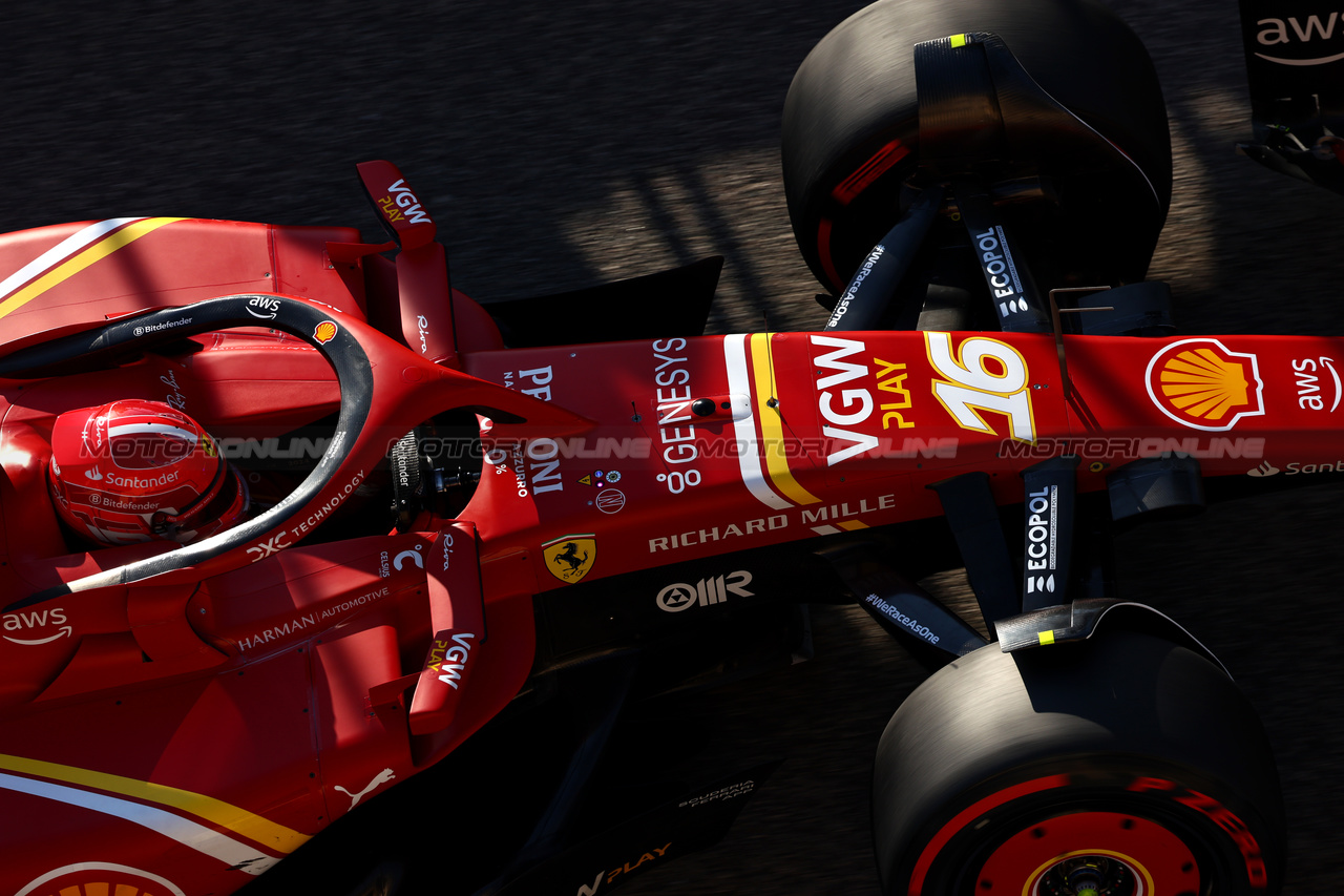 GP BAHRAIN, Charles Leclerc (MON) Ferrari SF-24.

01.03.2024. Formula 1 World Championship, Rd 1, Bahrain Grand Prix, Sakhir, Bahrain, Qualifiche Day.

 - www.xpbimages.com, EMail: requests@xpbimages.com © Copyright: Coates / XPB Images