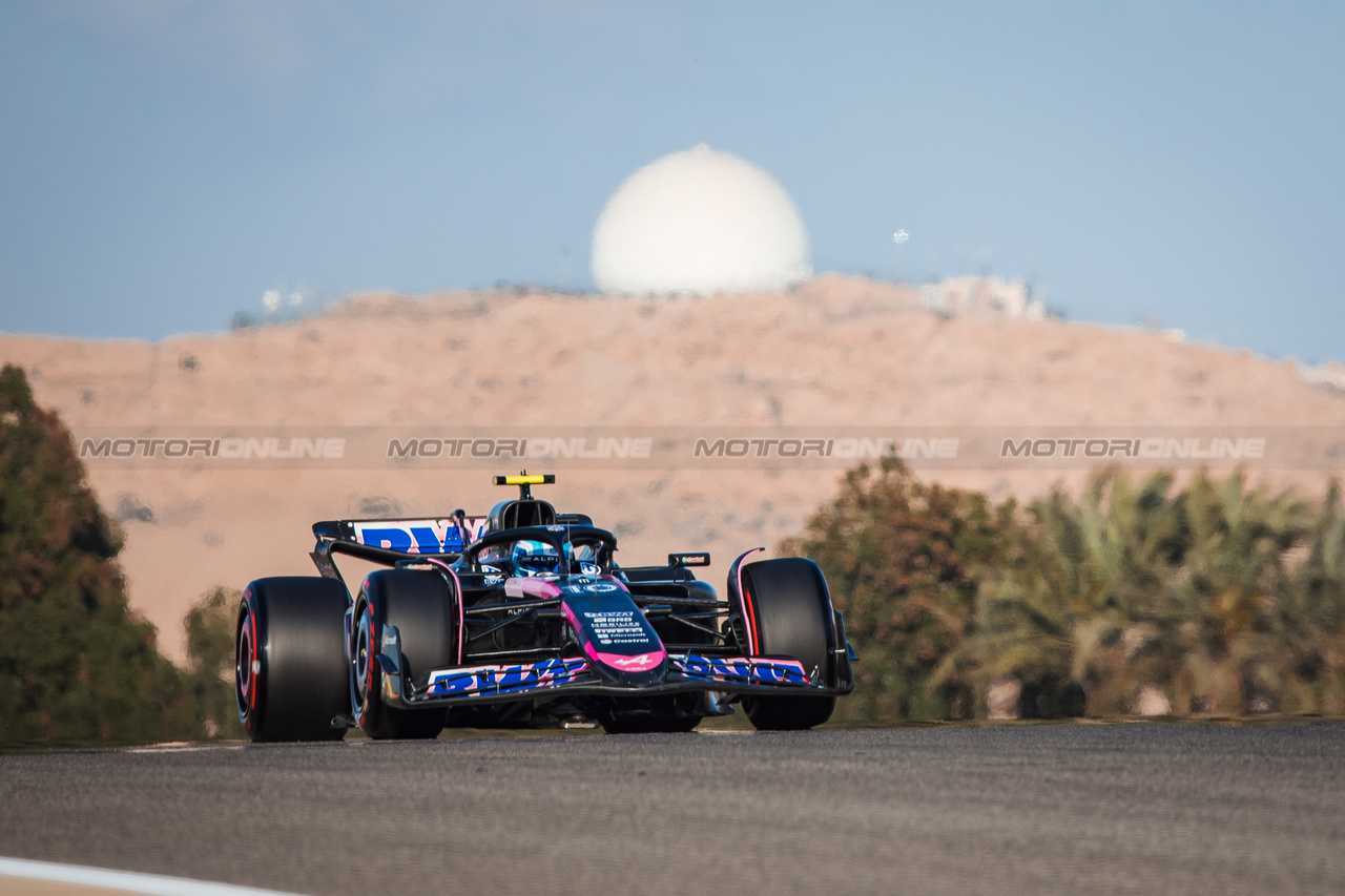 GP BAHRAIN, Pierre Gasly (FRA) Alpine F1 Team A524.

01.03.2024. Formula 1 World Championship, Rd 1, Bahrain Grand Prix, Sakhir, Bahrain, Qualifiche Day.

- www.xpbimages.com, EMail: requests@xpbimages.com © Copyright: Bearne / XPB Images