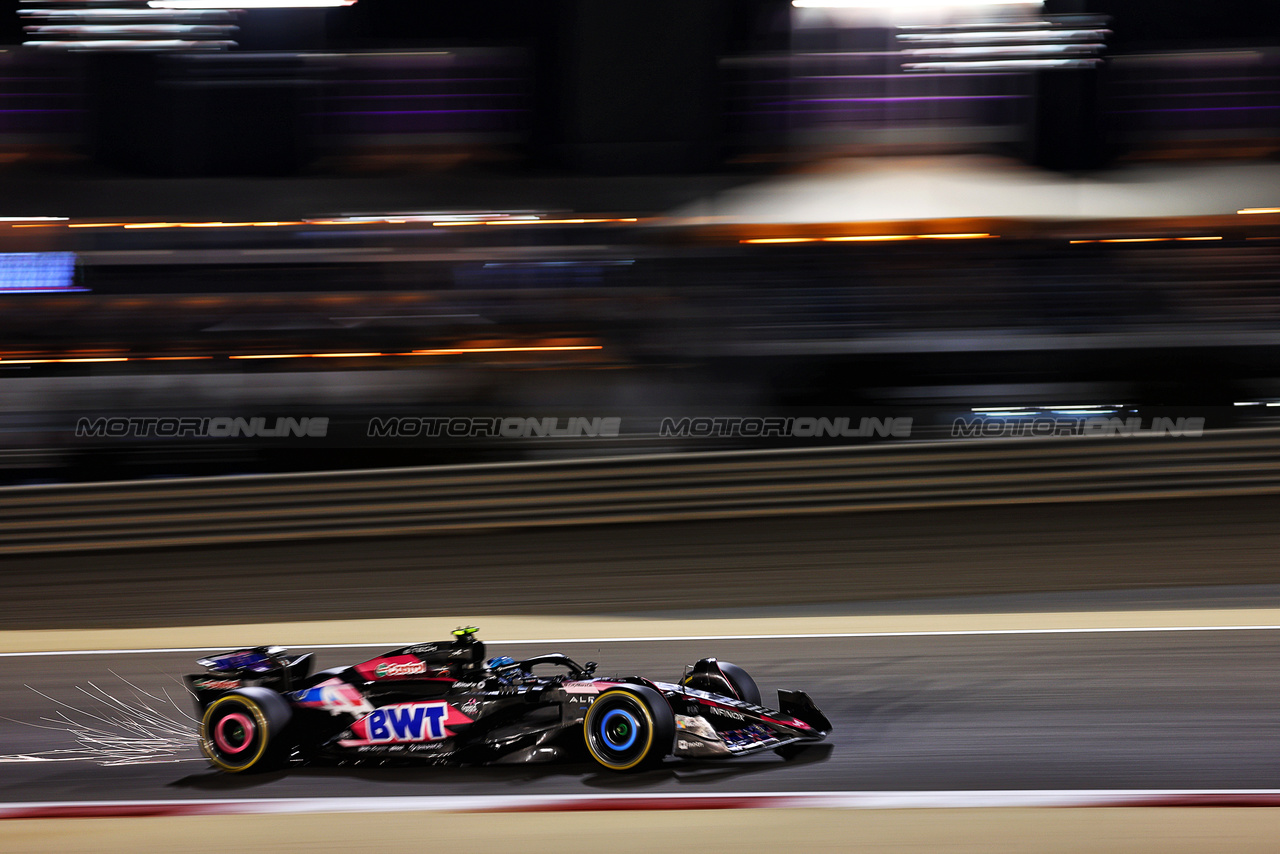 GP BAHRAIN, Pierre Gasly (FRA) Alpine F1 Team A524.

01.03.2024. Formula 1 World Championship, Rd 1, Bahrain Grand Prix, Sakhir, Bahrain, Qualifiche Day.

 - www.xpbimages.com, EMail: requests@xpbimages.com © Copyright: Coates / XPB Images