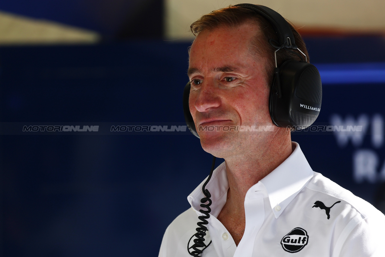 GP BAHRAIN, James Matthews (GBR) Eden Rock Group CEO - Williams Racing Board Member.

01.03.2024. Formula 1 World Championship, Rd 1, Bahrain Grand Prix, Sakhir, Bahrain, Qualifiche Day.

- www.xpbimages.com, EMail: requests@xpbimages.com © Copyright: Batchelor / XPB Images
