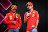 GP BAHRAIN, Carlos Sainz Jr (ESP), Ferrari  Charles Leclerc (FRA), Ferrari 
01.03.2024. Formula 1 World Championship, Rd 1, Bahrain Grand Prix, Sakhir, Bahrain, Qualifiche Day.
- www.xpbimages.com, EMail: requests@xpbimages.com © Copyright: Charniaux / XPB Images