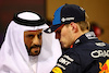 GP BAHRAIN, (L to R): Mohammed Bin Sulayem (UAE) FIA President with pole sitter Max Verstappen (NLD) Red Bull Racing in qualifying parc ferme.
01.03.2024. Formula 1 World Championship, Rd 1, Bahrain Grand Prix, Sakhir, Bahrain, Qualifiche Day.
- www.xpbimages.com, EMail: requests@xpbimages.com © Copyright: Batchelor / XPB Images
