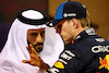 GP BAHRAIN, (L to R): Mohammed Bin Sulayem (UAE) FIA President with pole sitter Max Verstappen (NLD) Red Bull Racing in qualifying parc ferme.
01.03.2024. Formula 1 World Championship, Rd 1, Bahrain Grand Prix, Sakhir, Bahrain, Qualifiche Day.
- www.xpbimages.com, EMail: requests@xpbimages.com © Copyright: Batchelor / XPB Images
