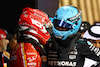 GP BAHRAIN, (L to R): Charles Leclerc (MON) Ferrari in qualifying parc ferme with George Russell (GBR) Mercedes AMG F1.
01.03.2024. Formula 1 World Championship, Rd 1, Bahrain Grand Prix, Sakhir, Bahrain, Qualifiche Day.
- www.xpbimages.com, EMail: requests@xpbimages.com © Copyright: Charniaux / XPB Images