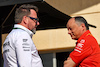 GP BAHRAIN, (L to R): Gwen Lagrue, Head of Mercedes AMG Driver Development with Frederic Vasseur (FRA) Ferrari Team Principal.
01.03.2024. Formula 1 World Championship, Rd 1, Bahrain Grand Prix, Sakhir, Bahrain, Qualifiche Day.
- www.xpbimages.com, EMail: requests@xpbimages.com © Copyright: Batchelor / XPB Images