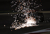GP BAHRAIN, Lewis Hamilton (GBR) Mercedes AMG F1 W15 sends sparks flying.
01.03.2024. Formula 1 World Championship, Rd 1, Bahrain Grand Prix, Sakhir, Bahrain, Qualifiche Day.
 - www.xpbimages.com, EMail: requests@xpbimages.com © Copyright: Staley / XPB Images